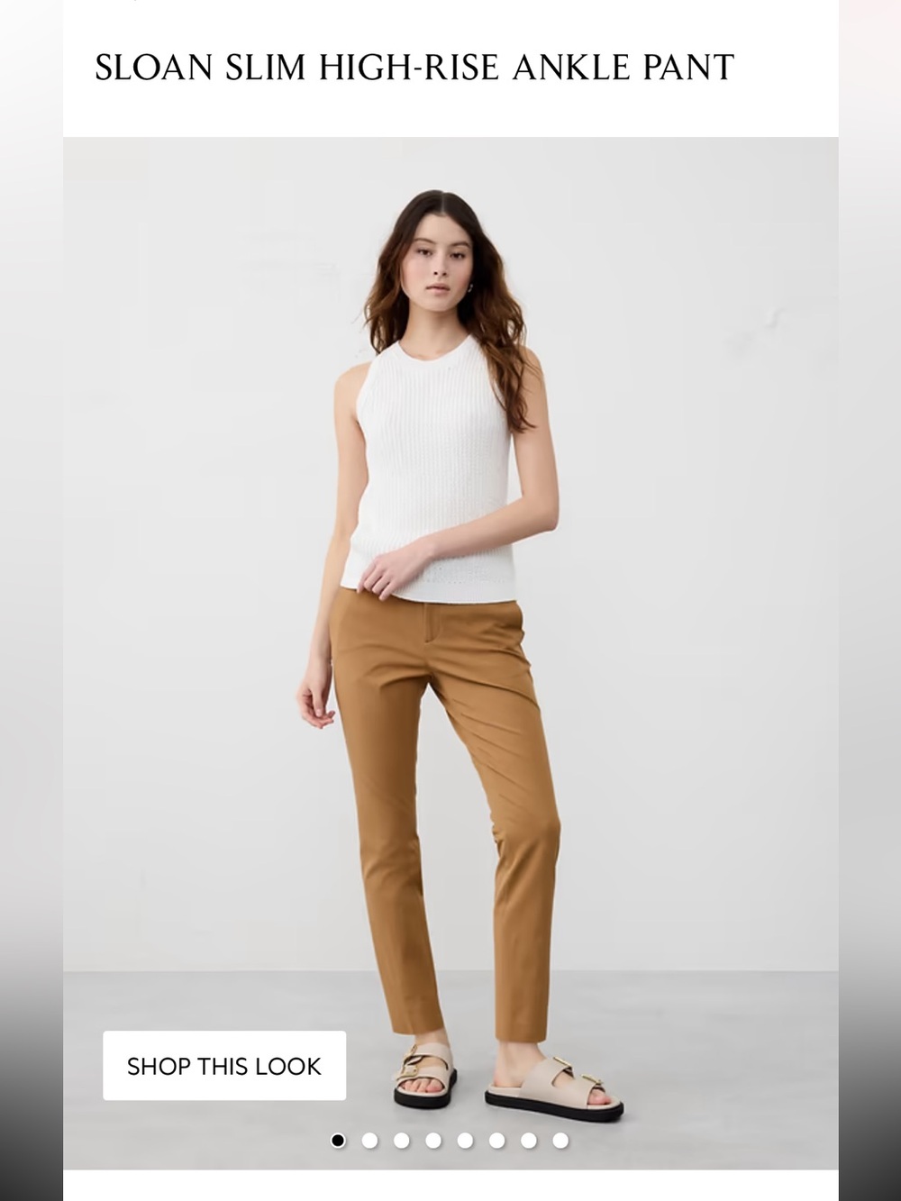 BR Sloan Slim High-Rise Ankle Pant
